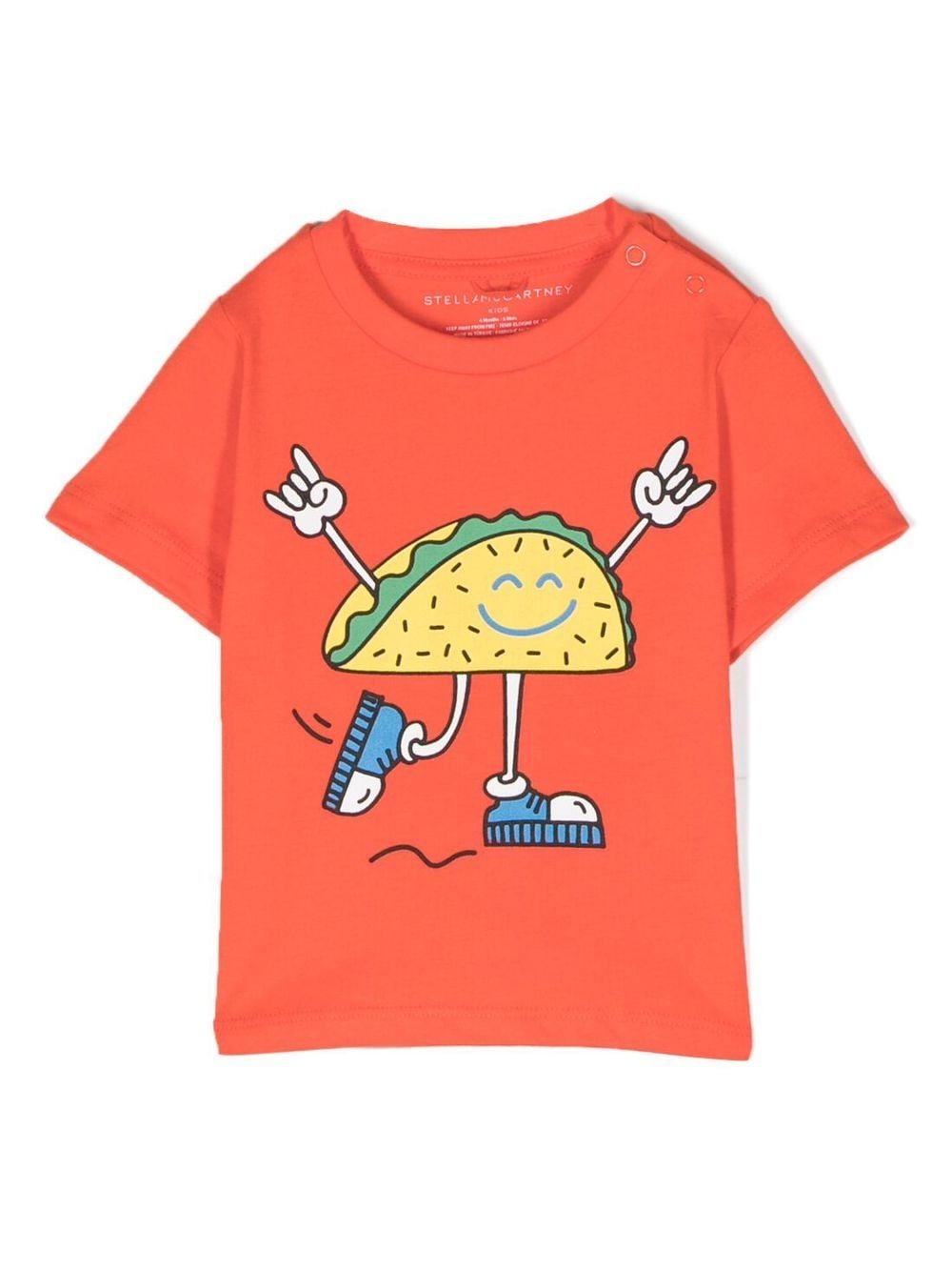 Stella McCartney Kids T-Shirt mit grafischem Print - Rot von Stella McCartney Kids