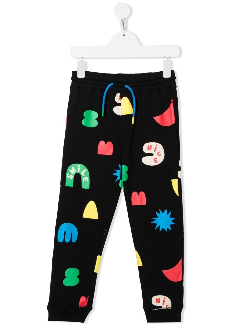 Stella McCartney Kids Jogginghose mit abstraktem Print - Schwarz von Stella McCartney Kids