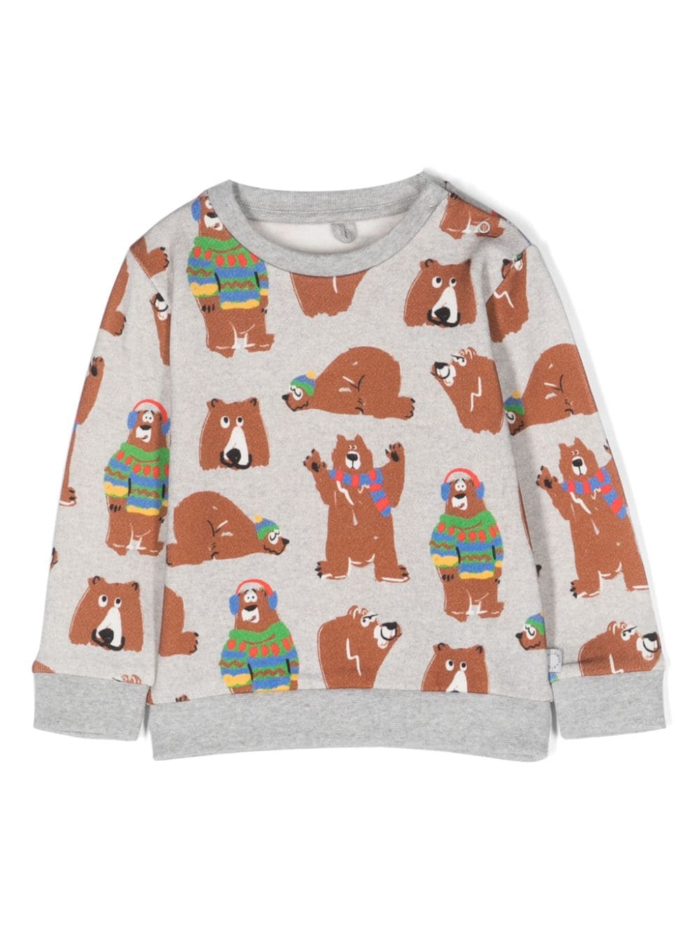 Stella McCartney Kids Sweatshirt aus nachhaltiger Baumwolle - Grau von Stella McCartney Kids