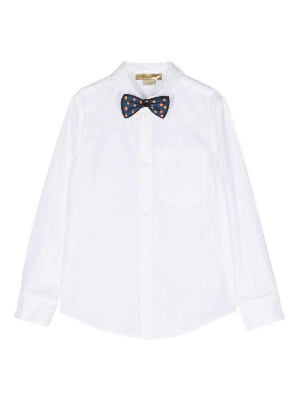 Stella McCartney Kids Hemd mit Schleifendetail - Weiß von Stella McCartney Kids