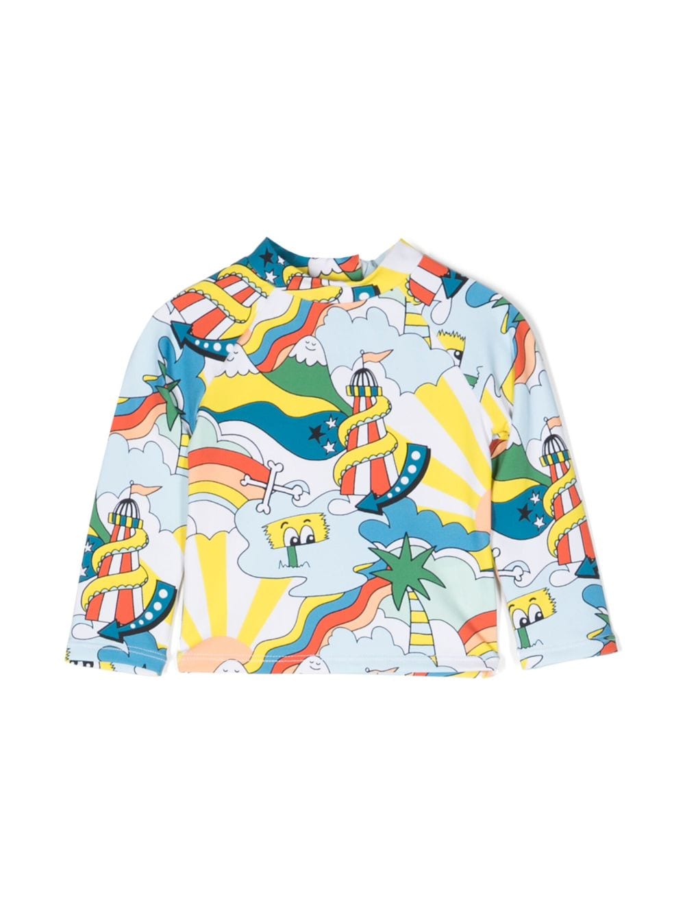 Stella McCartney Kids Sweatshirt mit Cartoon-Print - Blau von Stella McCartney Kids