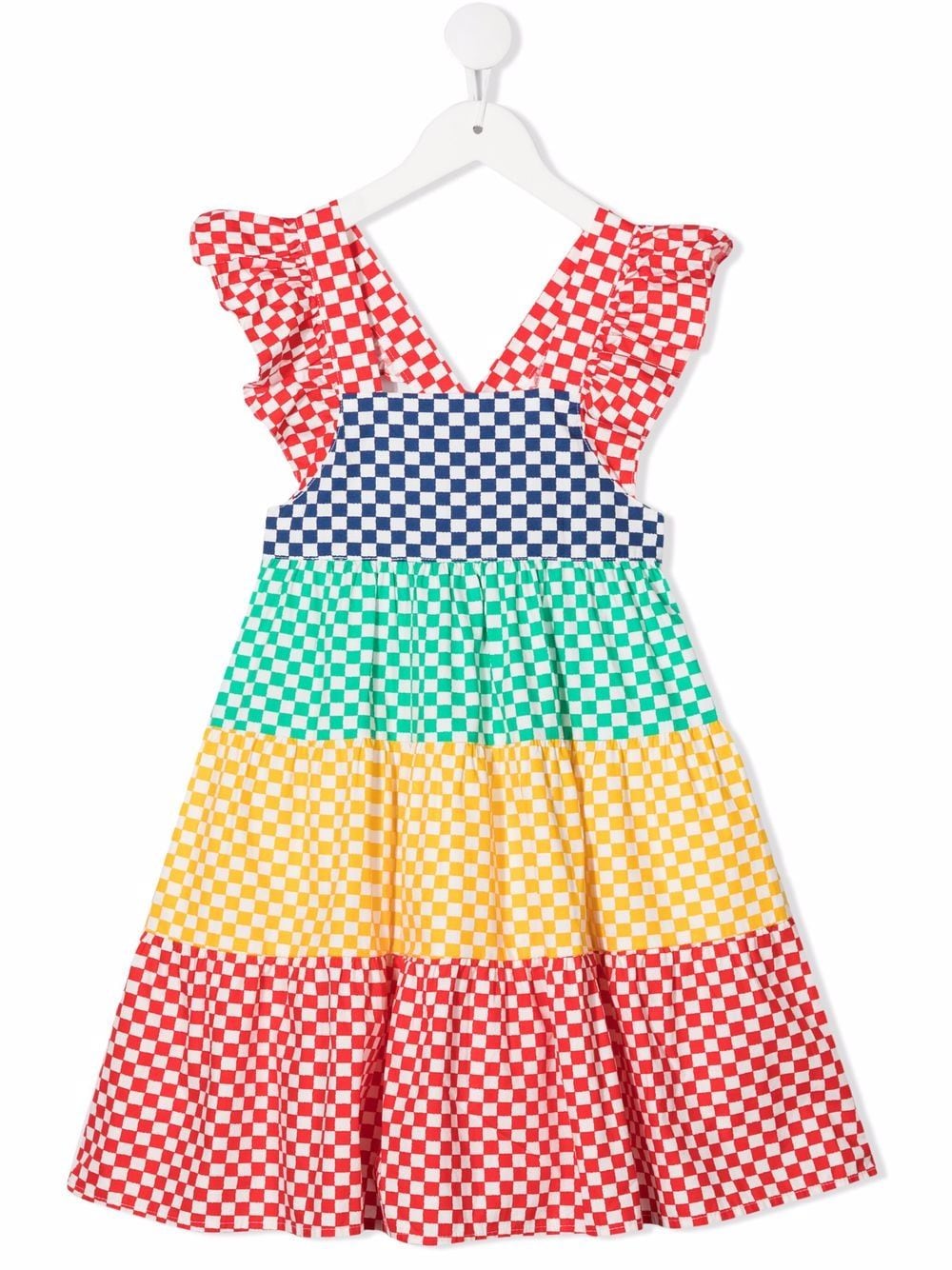 Stella McCartney Kids Kleid aus Farbe - Rot von Stella McCartney Kids