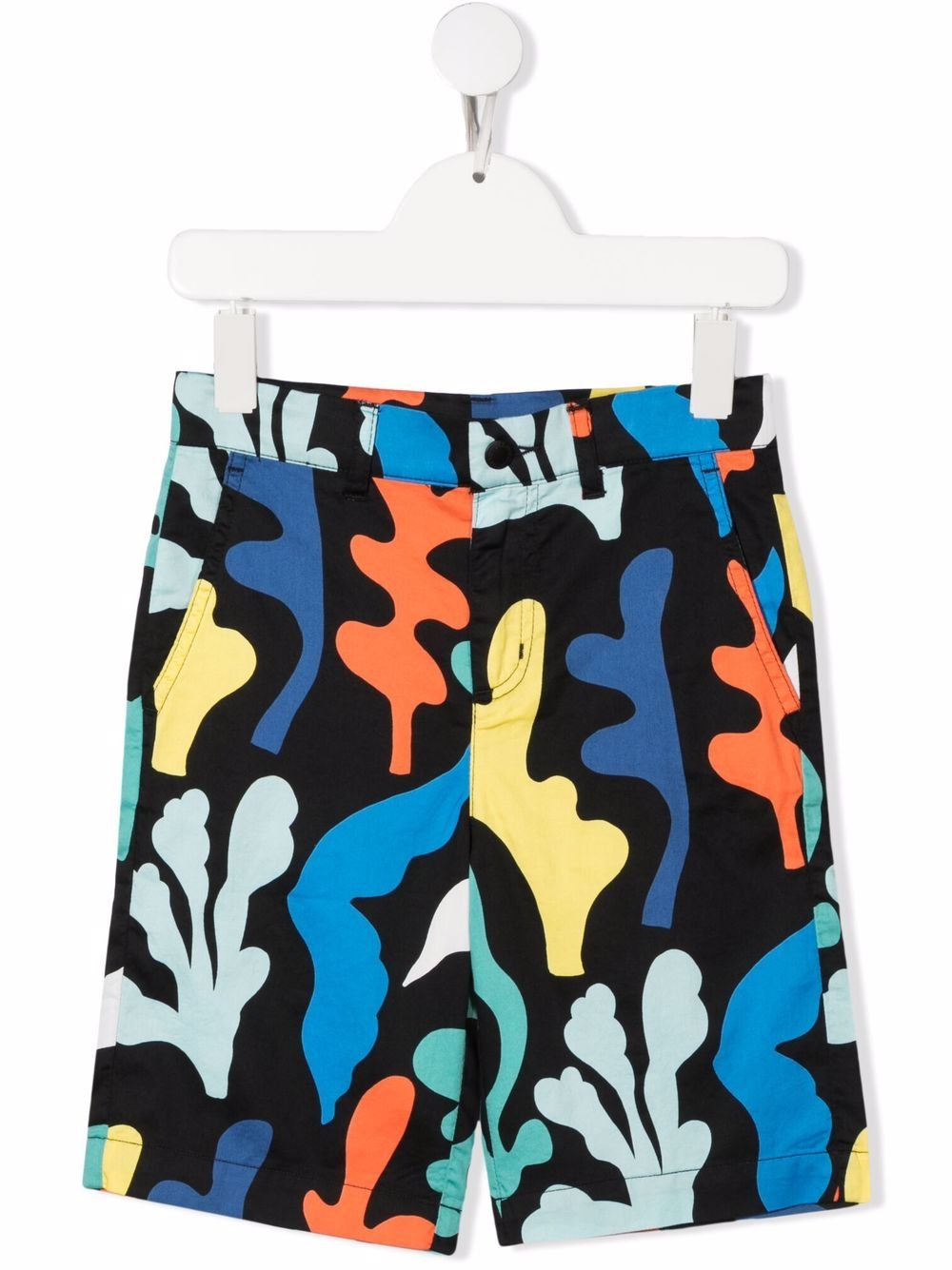 Stella McCartney Kids Shorts in Colour-Block-Optik - Schwarz von Stella McCartney Kids