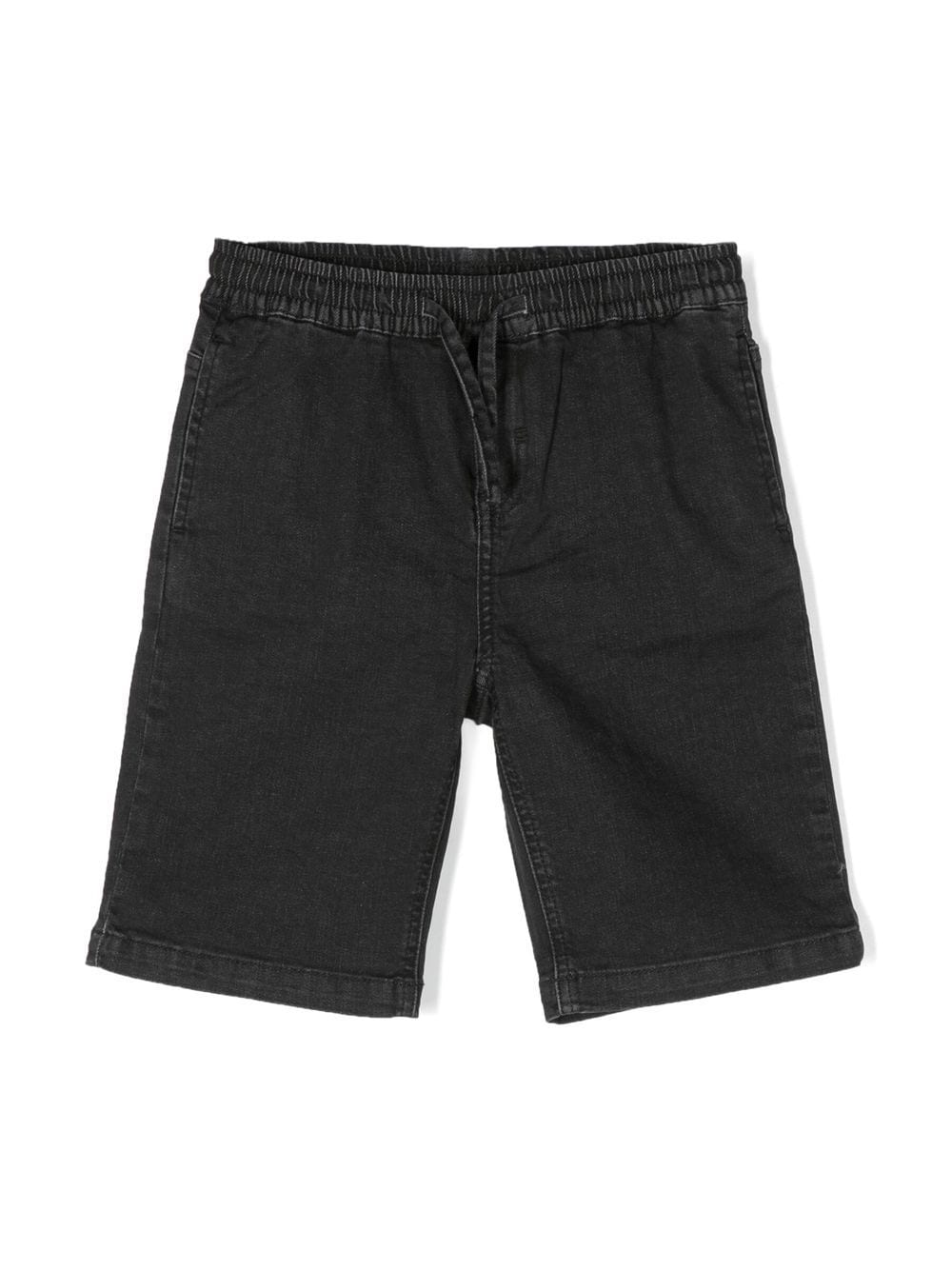 Stella McCartney Kids Jeans-Shorts mit Kordelzug - Schwarz von Stella McCartney Kids