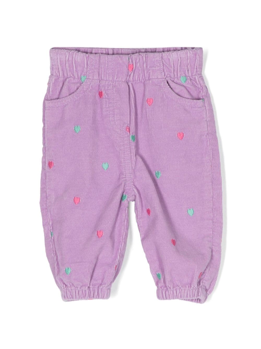 Stella McCartney Kids Bestickte Cordhose - Violett von Stella McCartney Kids