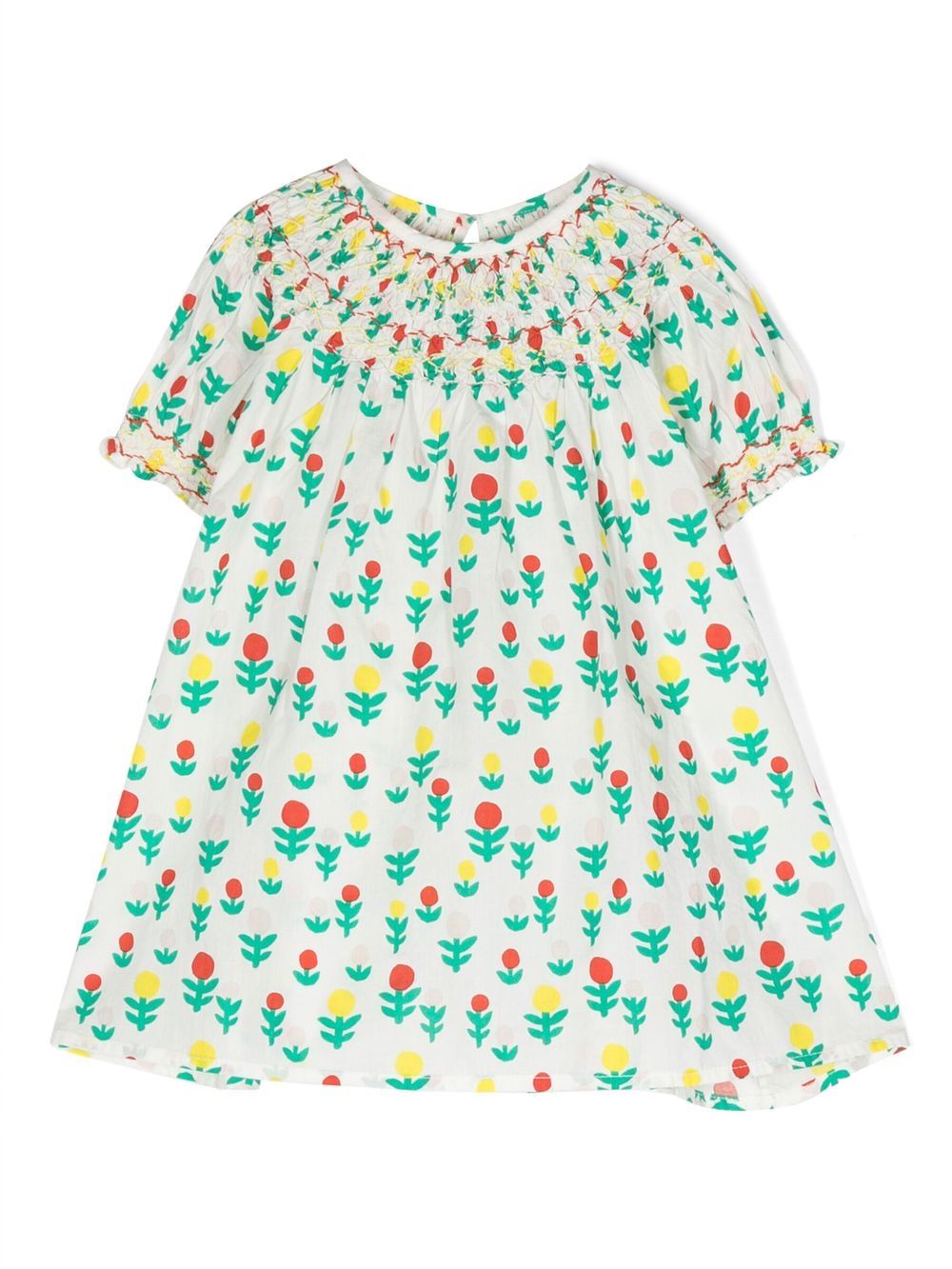 Stella McCartney Kids Kleid mit Blumen-Print - Weiß von Stella McCartney Kids