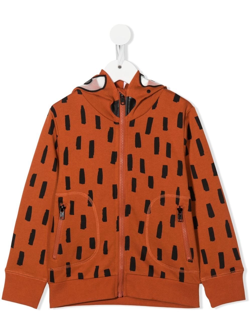 Stella McCartney Kids Kapuzenjacke mit Fuchs-Maske - Orange von Stella McCartney Kids