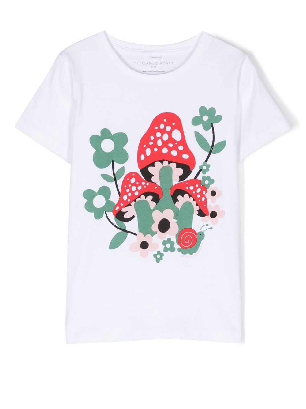 Stella McCartney Kids T-Shirt mit grafischem Print - Weiß von Stella McCartney Kids