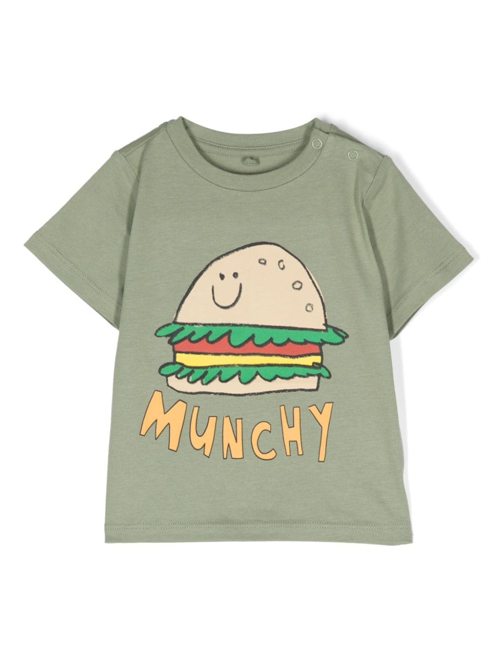 Stella McCartney Kids T-Shirt mit grafischem Print - Grün von Stella McCartney Kids