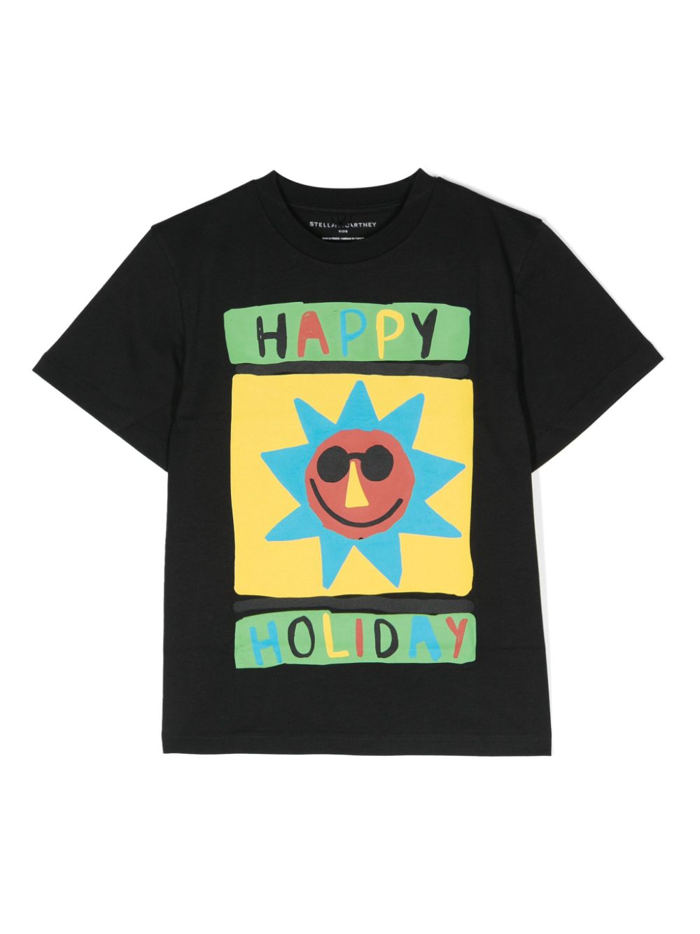 Stella McCartney Kids T-Shirt mit grafischem Print - Schwarz von Stella McCartney Kids