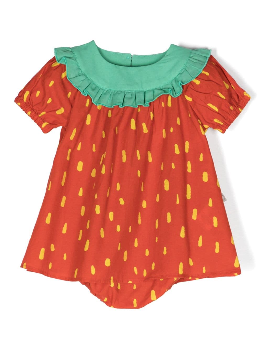 Stella McCartney Kids Zweiteiliges Kleid-Set mit grafischem Print - Rot von Stella McCartney Kids