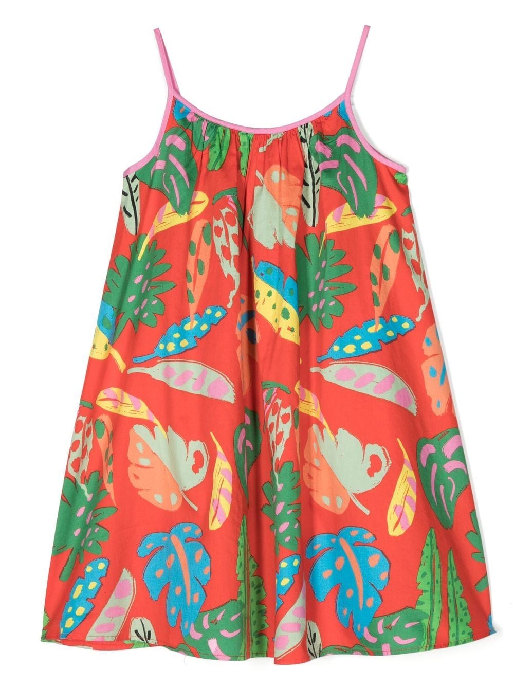 Stella McCartney Kids Kleid mit grafischem Print - Rot von Stella McCartney Kids