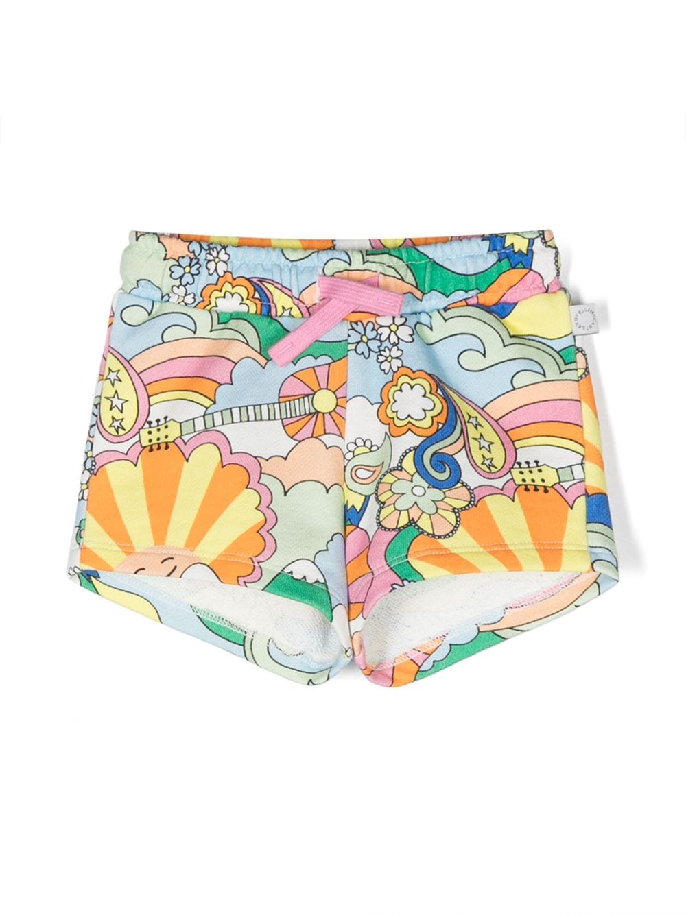 Stella McCartney Kids Shorts mit grafischem Print - Gelb von Stella McCartney Kids