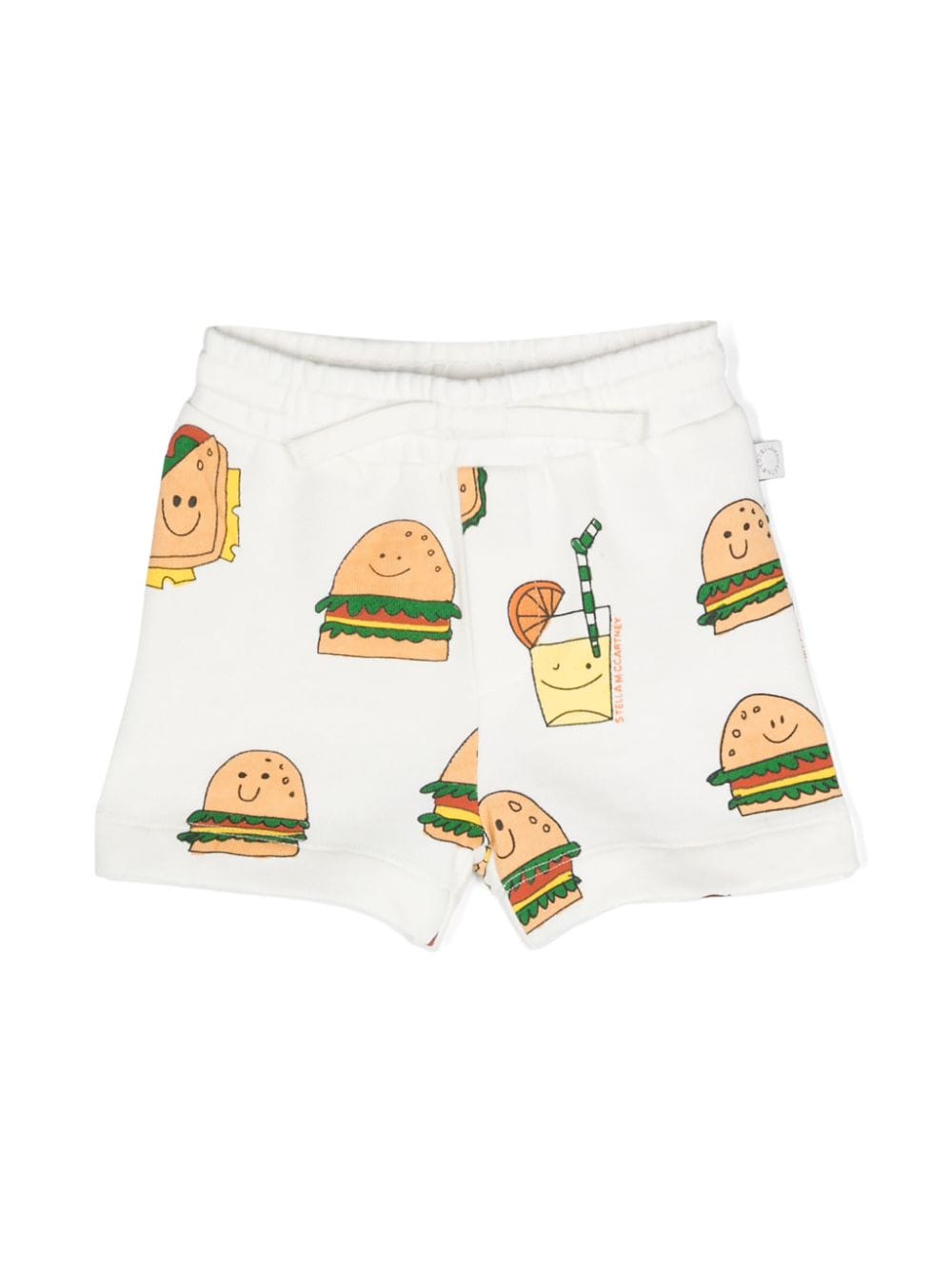 Stella McCartney Kids Shorts mit grafischem Print - Weiß von Stella McCartney Kids