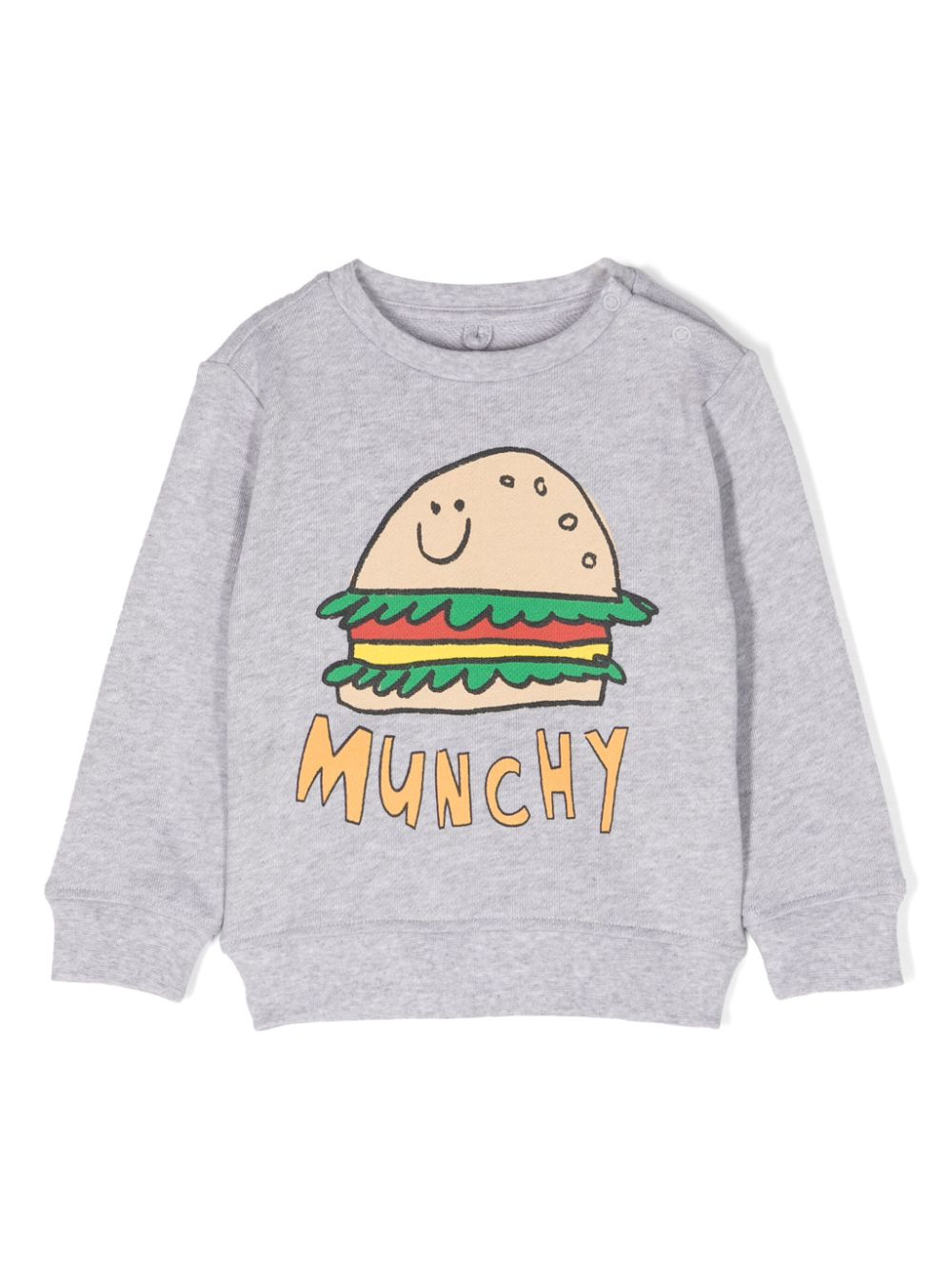 Stella McCartney Kids Sweatshirt mit grafischem Print - Grau von Stella McCartney Kids