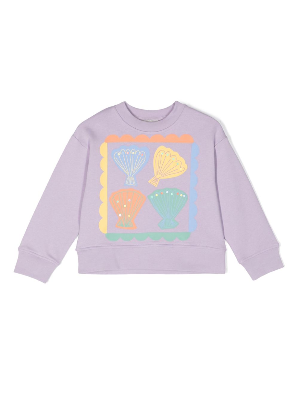 Stella McCartney Kids Sweatshirt mit grafischem Print - Violett von Stella McCartney Kids