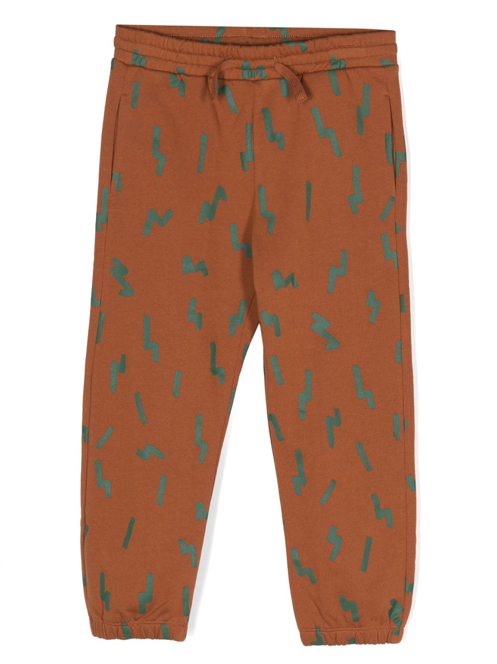 Stella McCartney Kids Jogginghose mit grafischem Print - Braun von Stella McCartney Kids