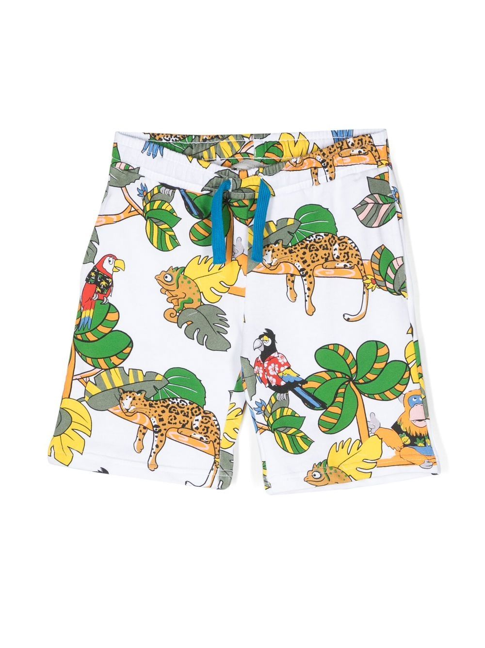 Stella McCartney Kids Joggingshorts mit grafischem Print - Weiß von Stella McCartney Kids