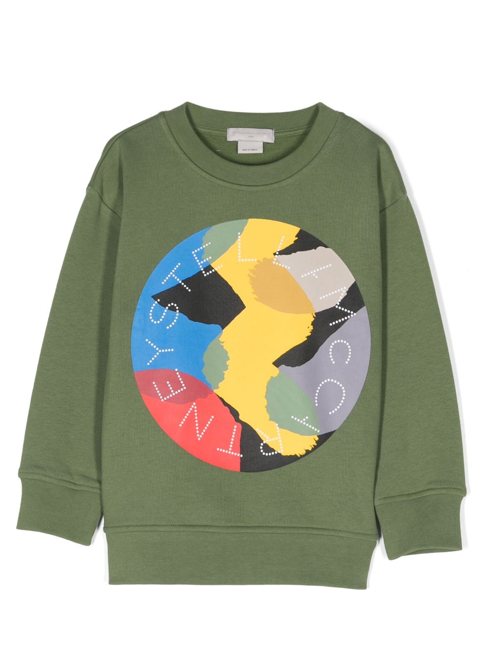 Stella McCartney Kids Sweatshirt mit grafischem Print - Grün von Stella McCartney Kids