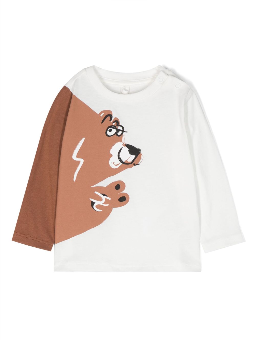 Stella McCartney Kids Sweatshirt aus Bio-Baumwolle - Weiß von Stella McCartney Kids