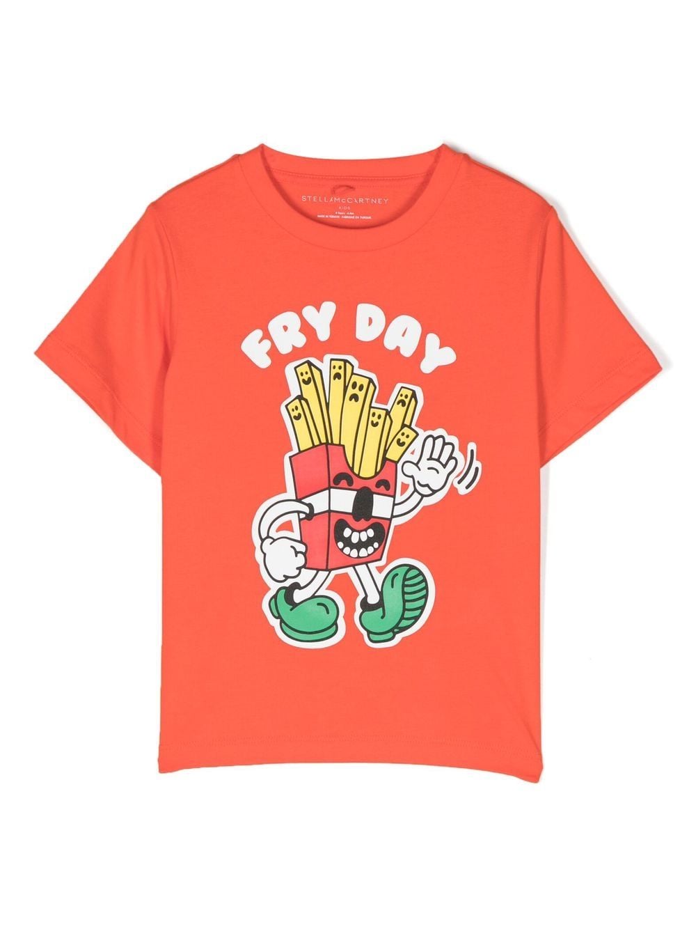 Stella McCartney Kids T-Shirt mit grafischem Print - Orange von Stella McCartney Kids