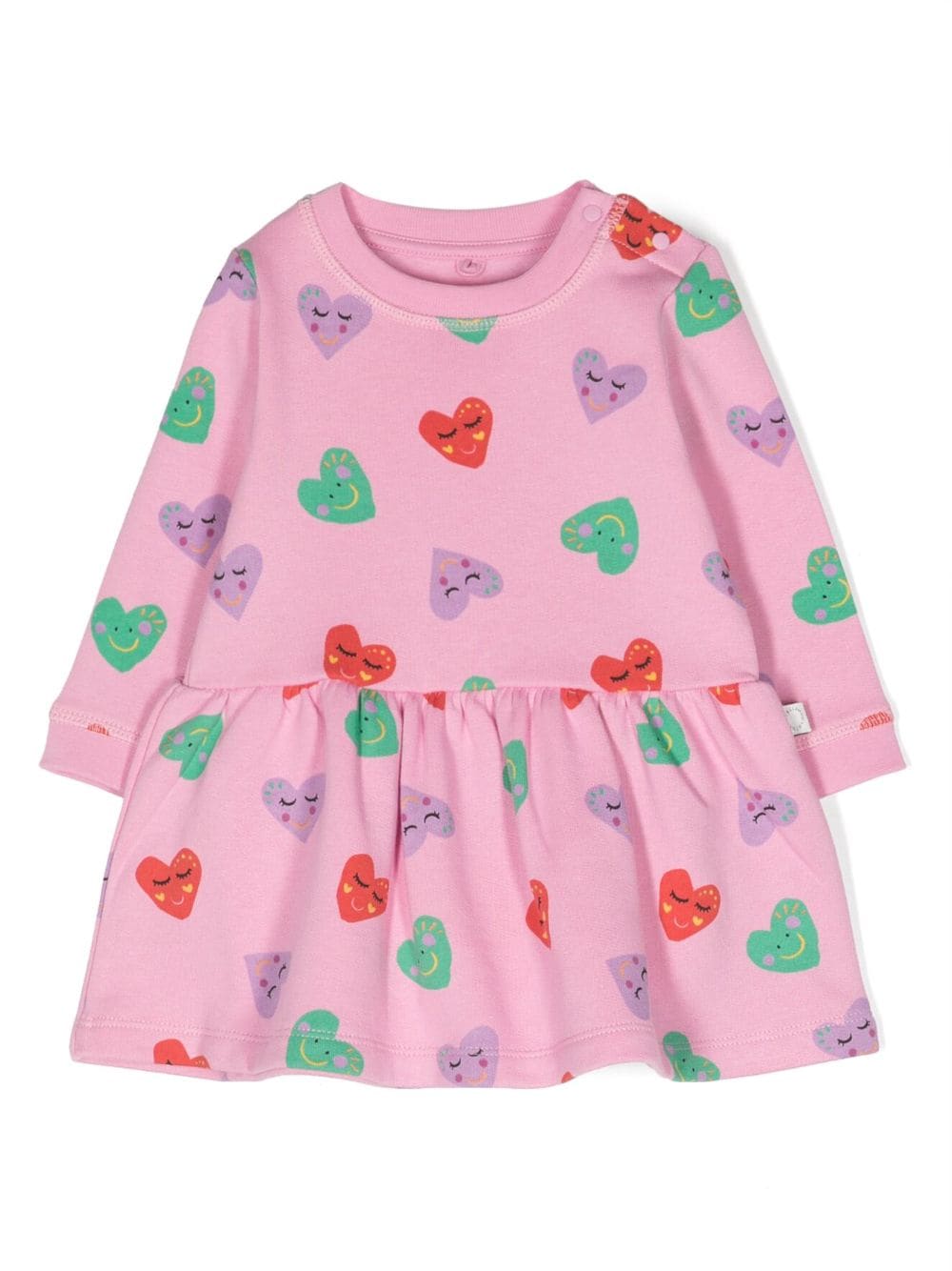 Stella McCartney Kids Kleid mit Herz-Print - Rosa von Stella McCartney Kids