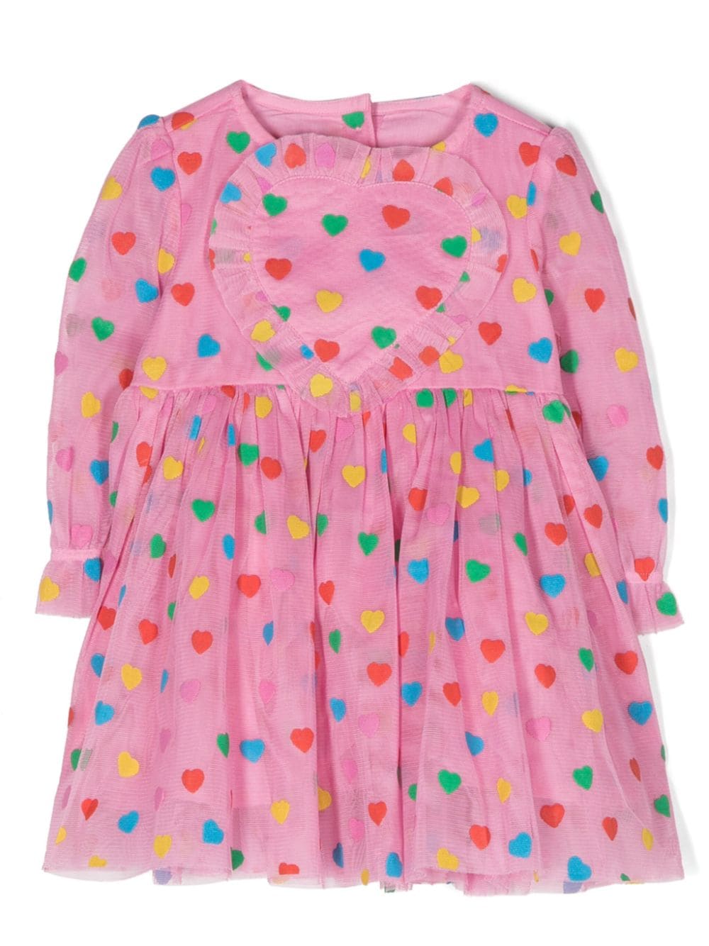 Stella McCartney Kids Kleid mit Tülleinsätzen - Rosa von Stella McCartney Kids