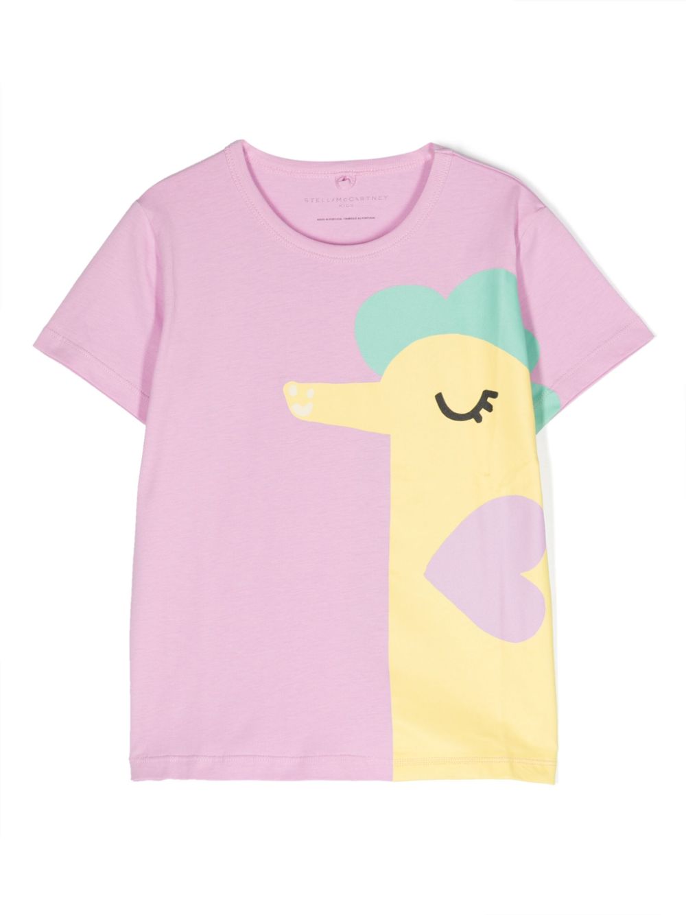 Stella McCartney Kids T-Shirt mit Illustrations-Print - Rosa von Stella McCartney Kids