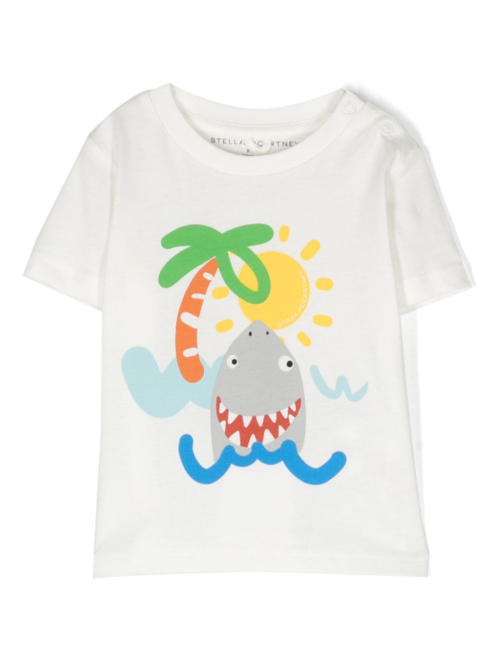 Stella McCartney Kids T-Shirt mit Illustrations-Print - Weiß von Stella McCartney Kids