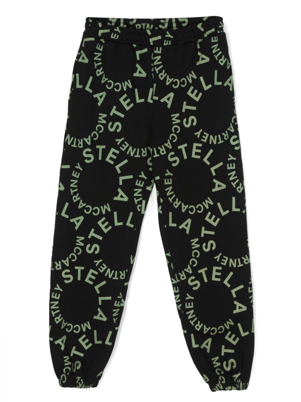 Stella McCartney Kids Jogginghose mit Logo-Print - Schwarz von Stella McCartney Kids