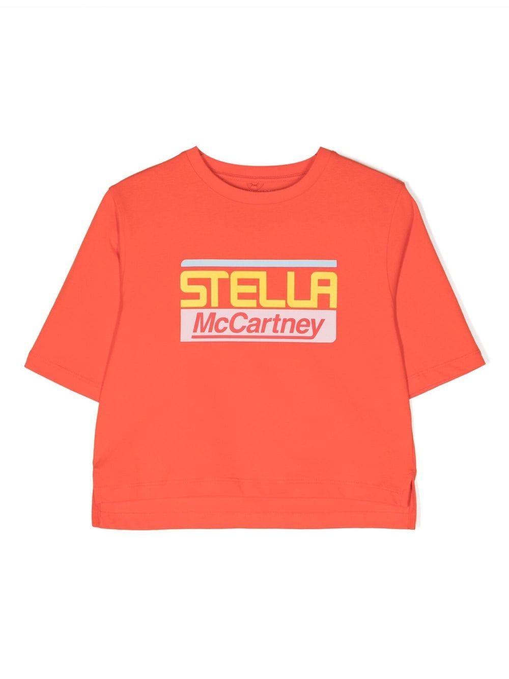 Stella McCartney Kids T-Shirt aus Bio-Baumwolle mit Print - Rot von Stella McCartney Kids