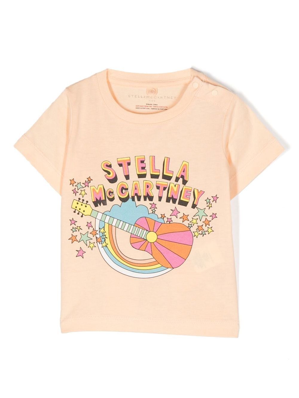 Stella McCartney Kids T-Shirt mit Logo-Print - Orange von Stella McCartney Kids