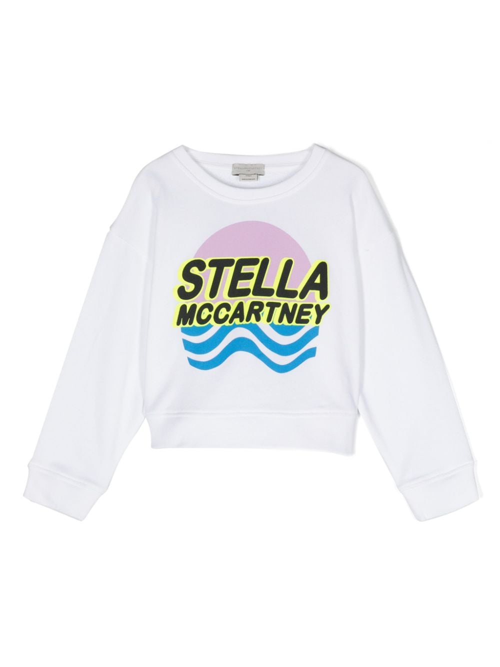 Stella McCartney Kids Sweatshirt mit Logo-Print - Weiß von Stella McCartney Kids