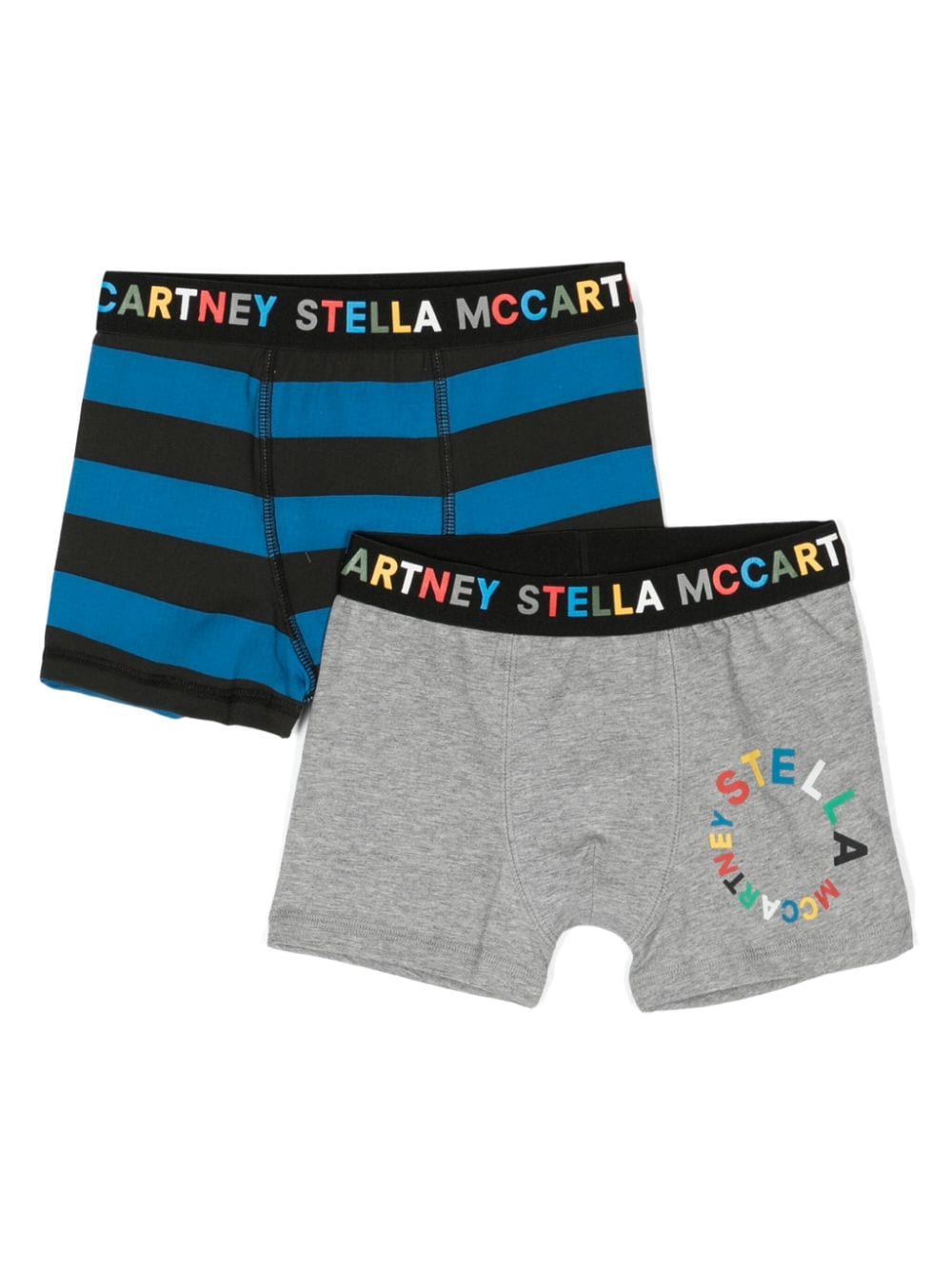 Stella McCartney Kids Set aus zwei Slips mit Logo-Bund - Blau von Stella McCartney Kids