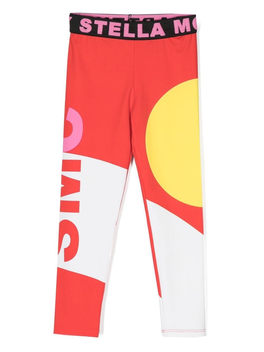 Stella McCartney Kids Jogginghose mit Logo-Bund - Rot von Stella McCartney Kids