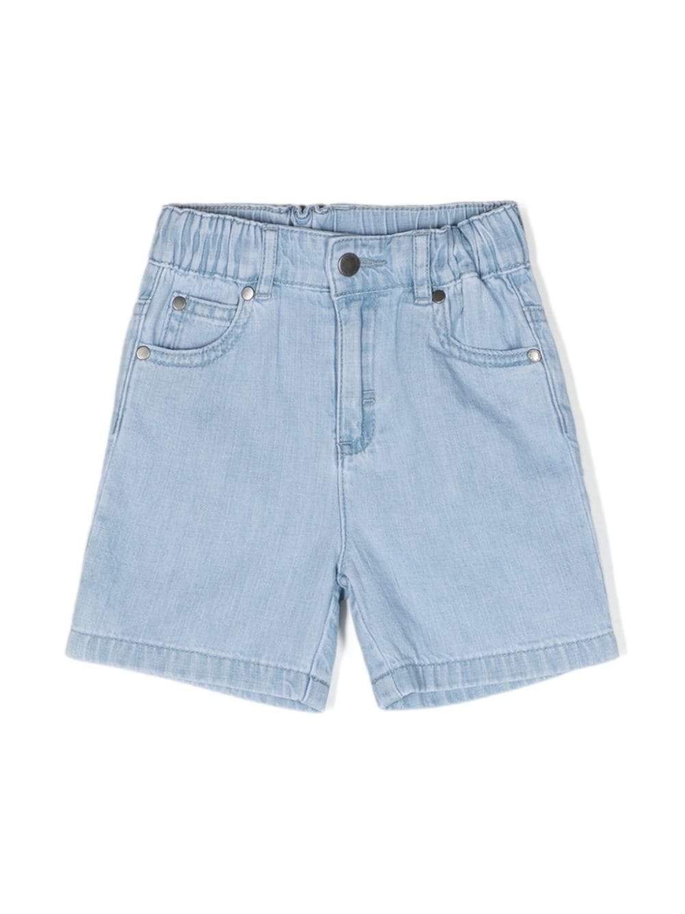 Stella McCartney Kids Mittellange Shorts aus Bio-Baumwolle - Blau von Stella McCartney Kids