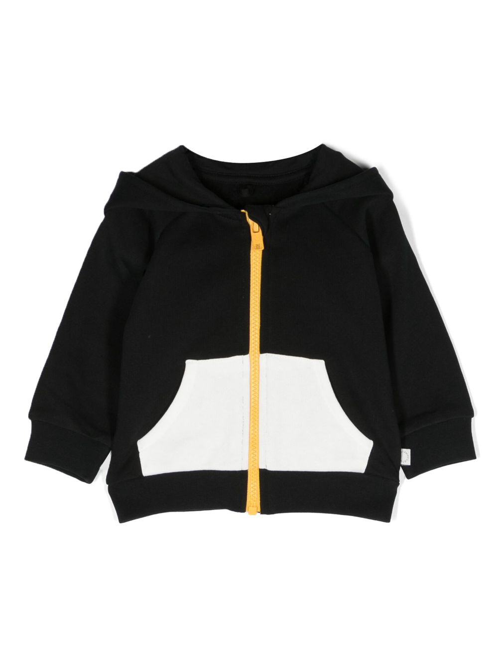 Stella McCartney Kids Kapuzenjacke mit Kontrasteinsätzen - Schwarz von Stella McCartney Kids