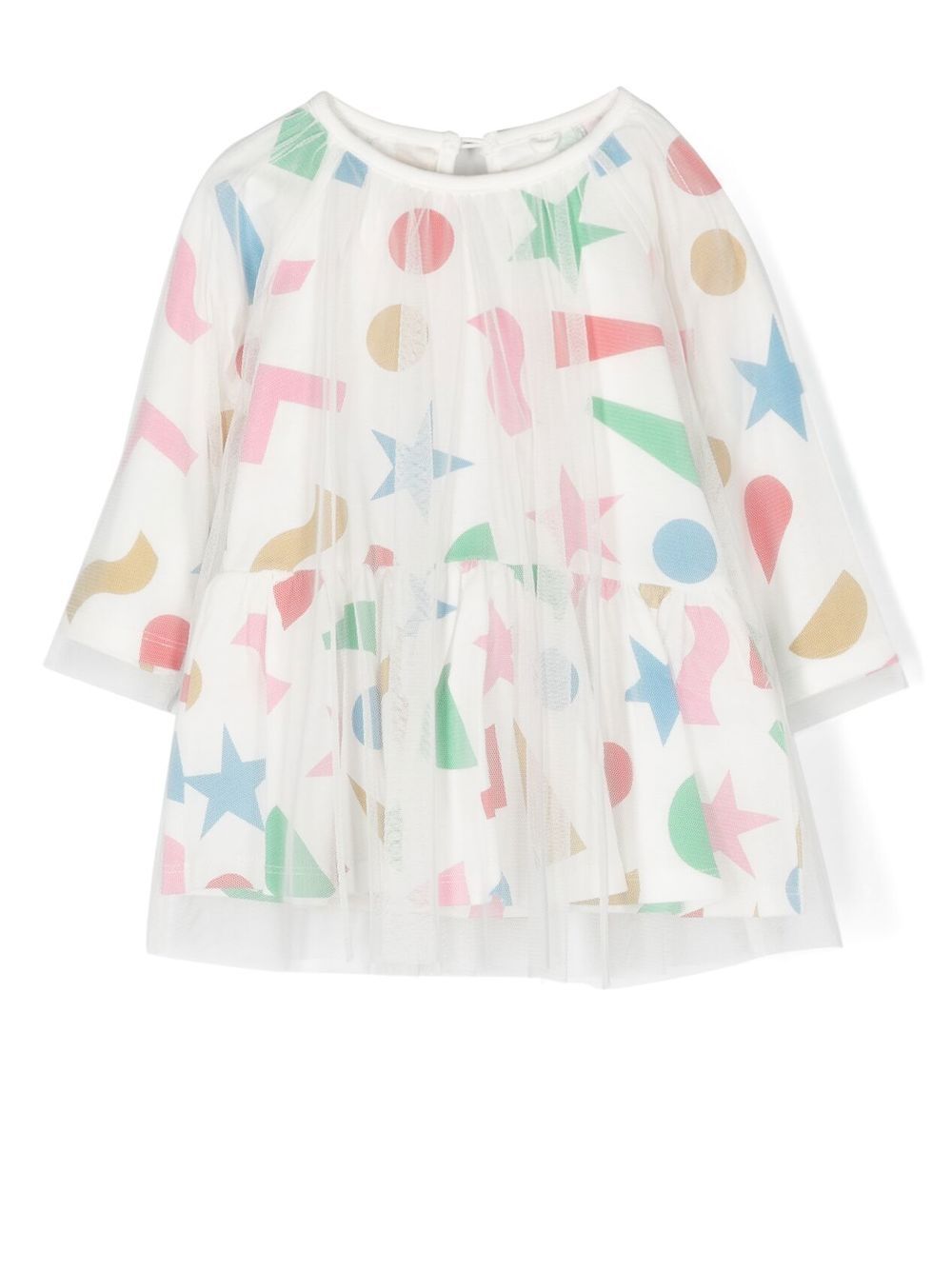 Stella McCartney Kids Tüllkleid mit Print - Weiß von Stella McCartney Kids