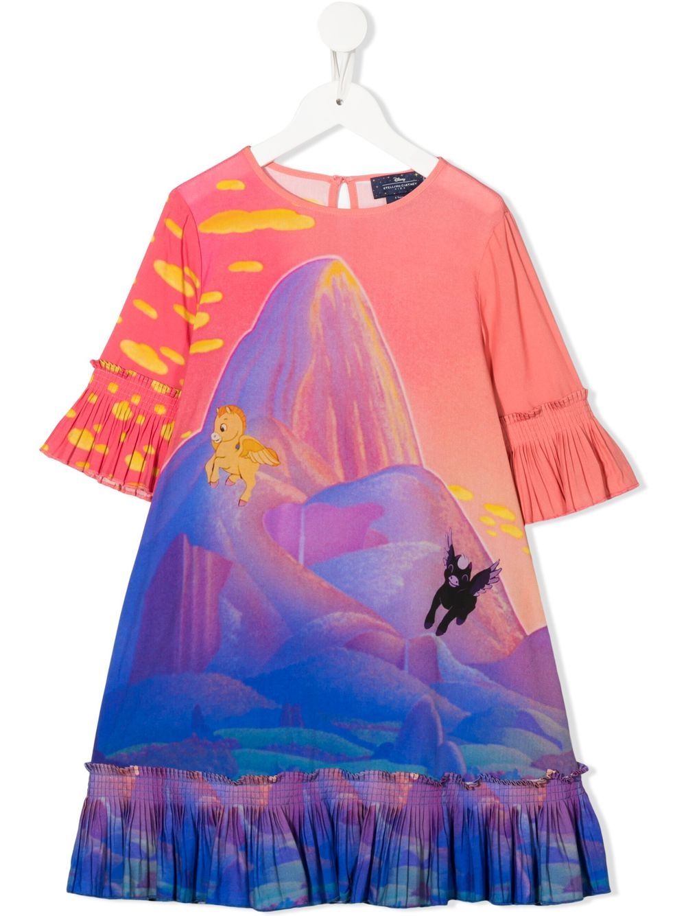 Stella McCartney Kids Kleid mit grafischem Print - Blau von Stella McCartney Kids