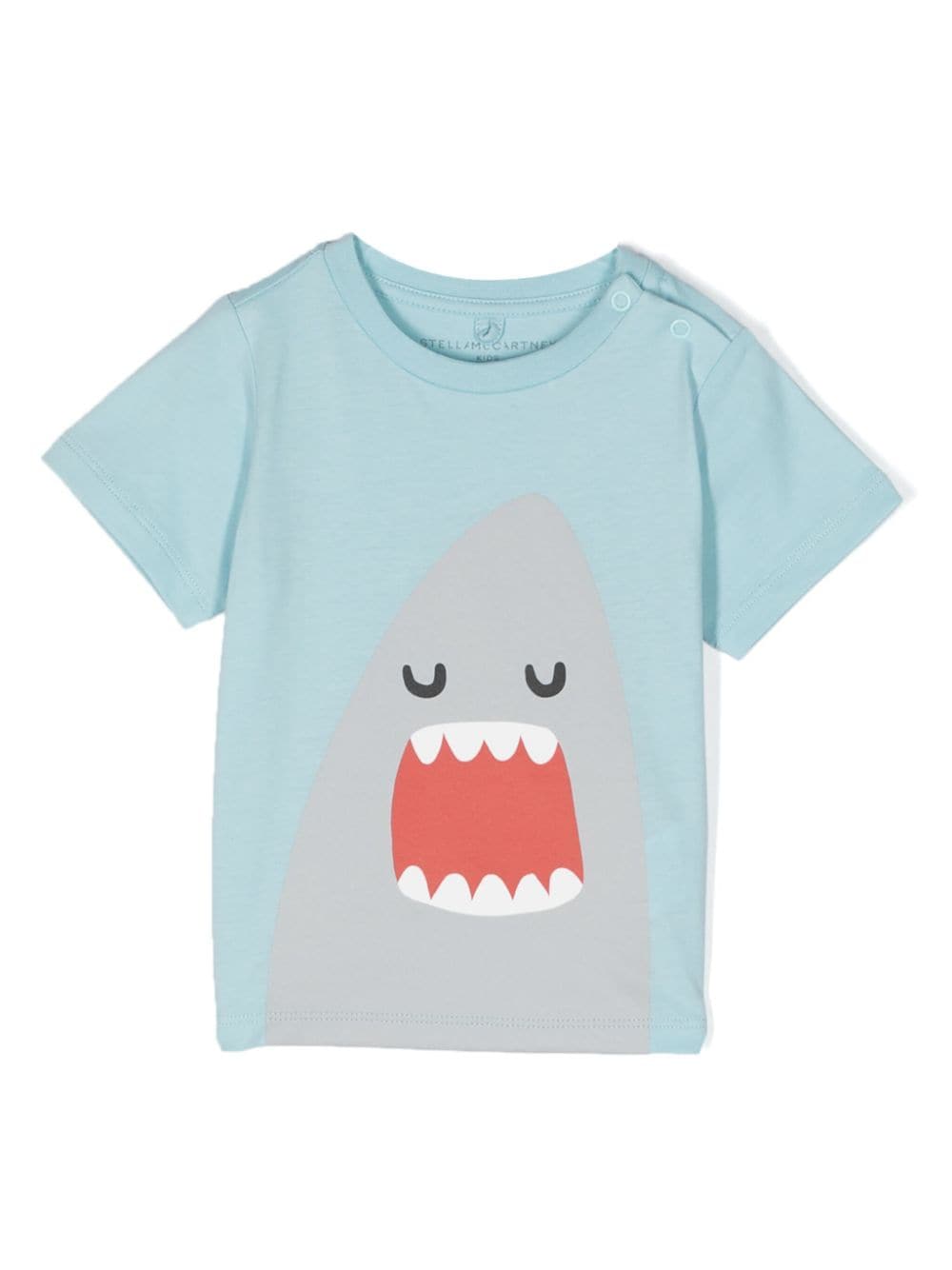 Stella McCartney Kids T-Shirt mit Hai-Print - Blau von Stella McCartney Kids