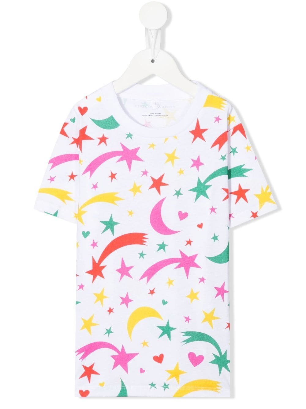 Stella McCartney Kids T-Shirt mit Sternschnuppen-Print - Weiß von Stella McCartney Kids