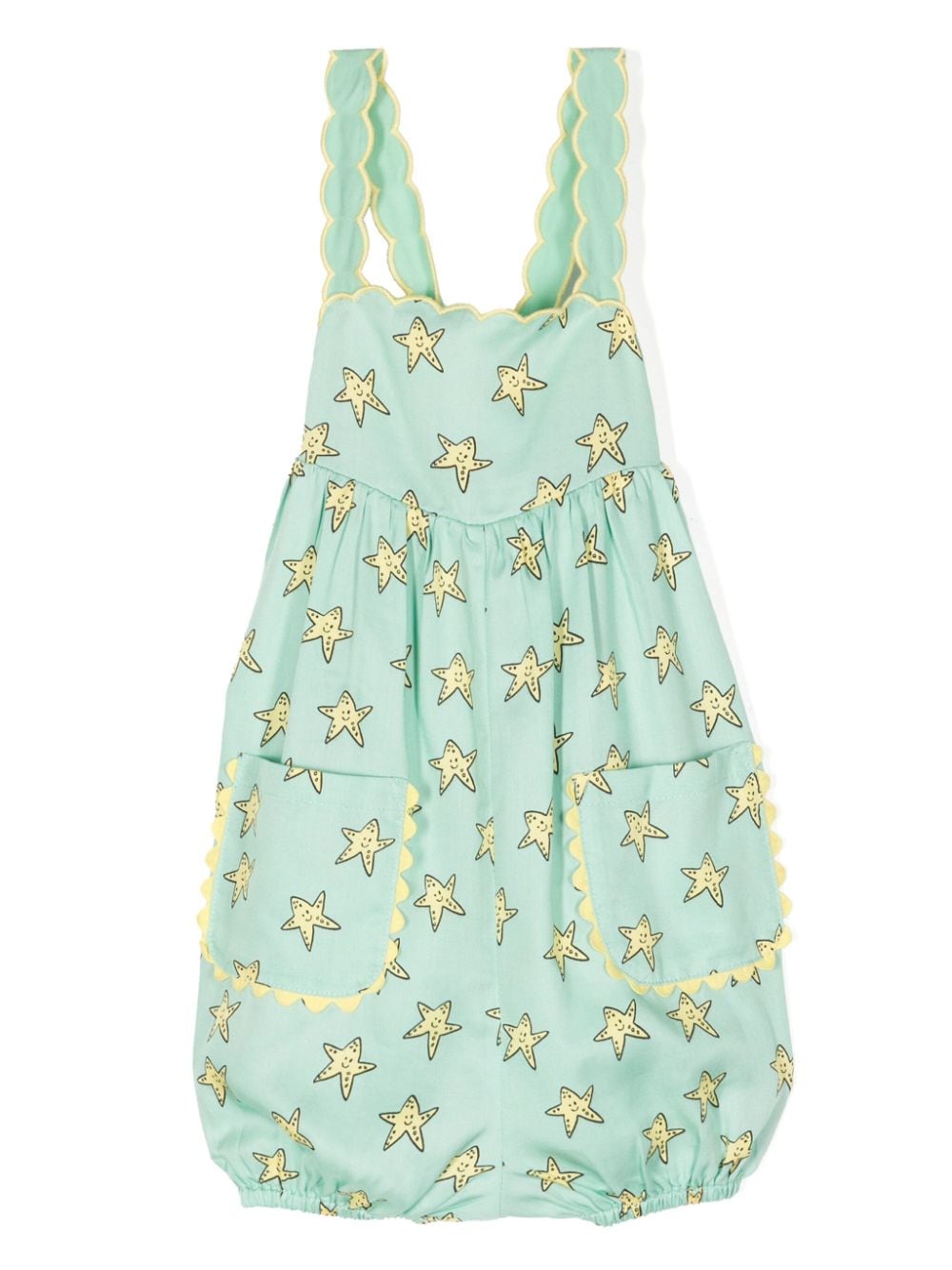 Stella McCartney Kids Body mit Stern-Print - Grün von Stella McCartney Kids