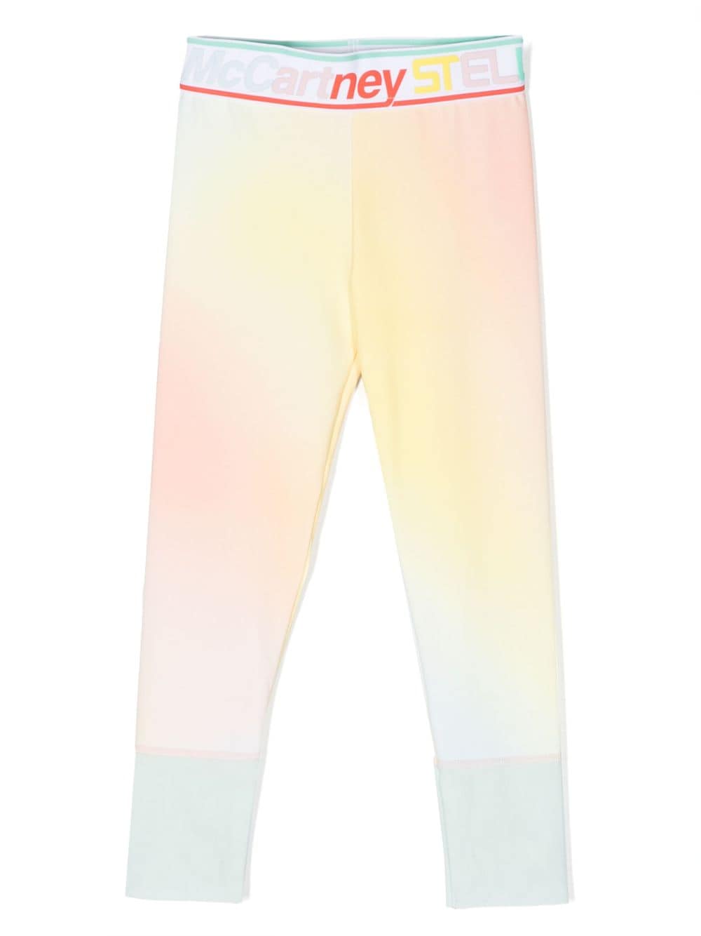 Stella McCartney Kids Leggings mit Batik-Print - Gelb von Stella McCartney Kids