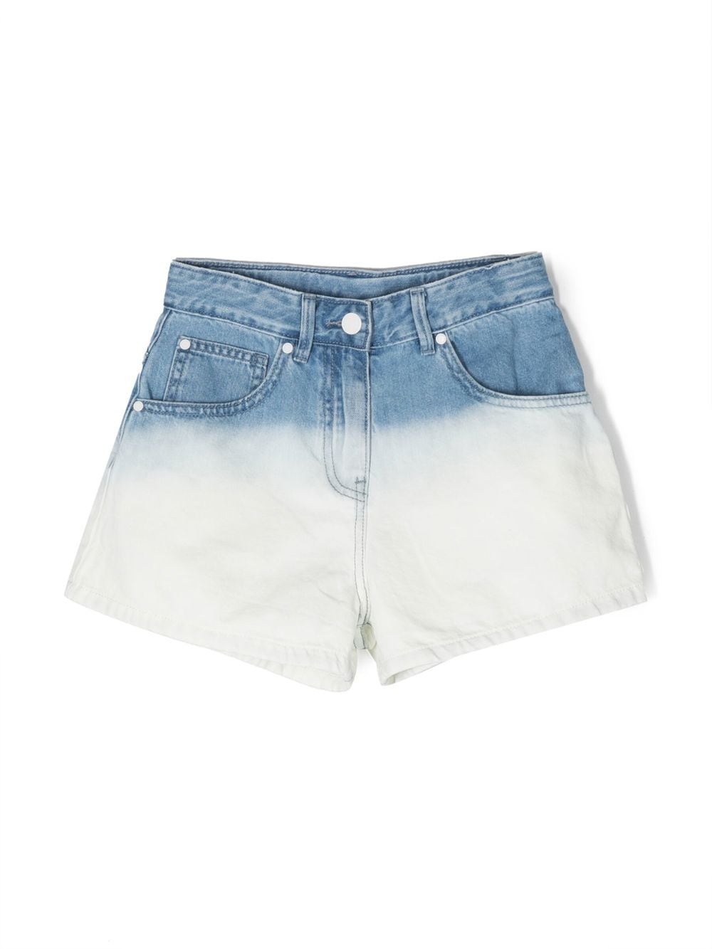 Stella McCartney Kids Zweifarbige Jeans-Shorts - Blau von Stella McCartney Kids