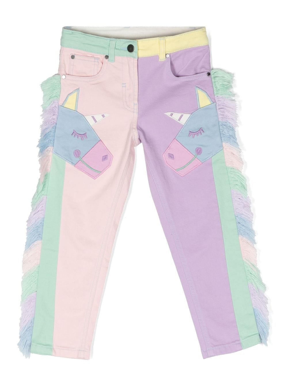 Stella McCartney Kids Jeans mit Einhorn-Print - Rosa von Stella McCartney Kids