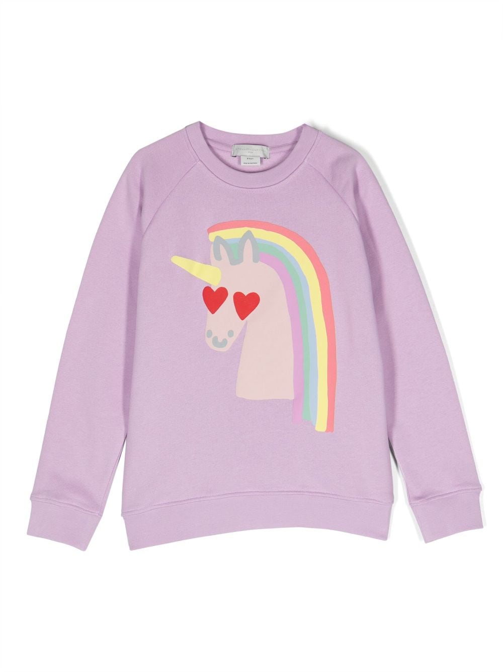 Stella McCartney Kids Sweatshirt mit Einhorn-Print - Violett von Stella McCartney Kids