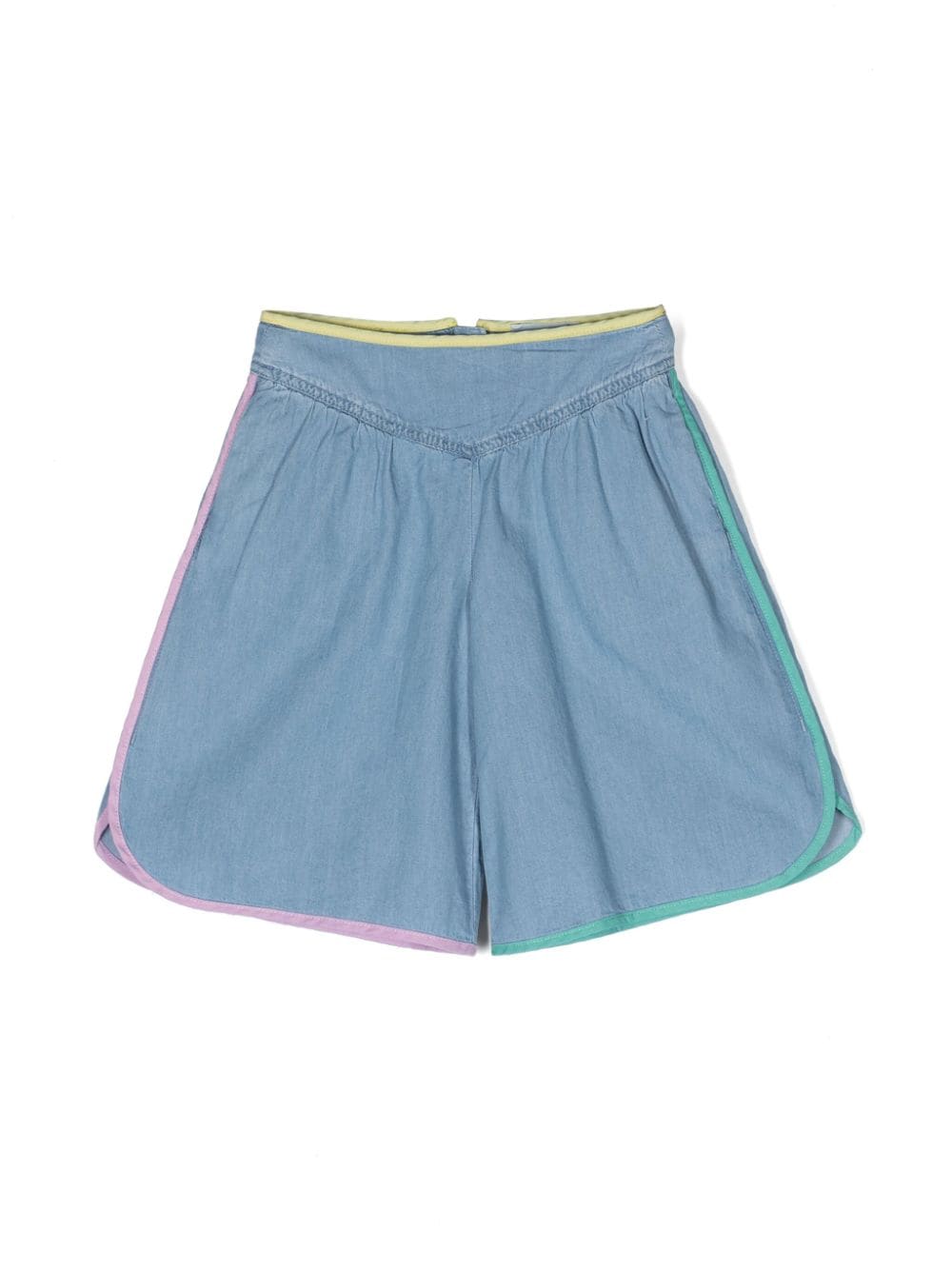 Stella McCartney Kids Shorts mit weitem Bein - Blau von Stella McCartney Kids