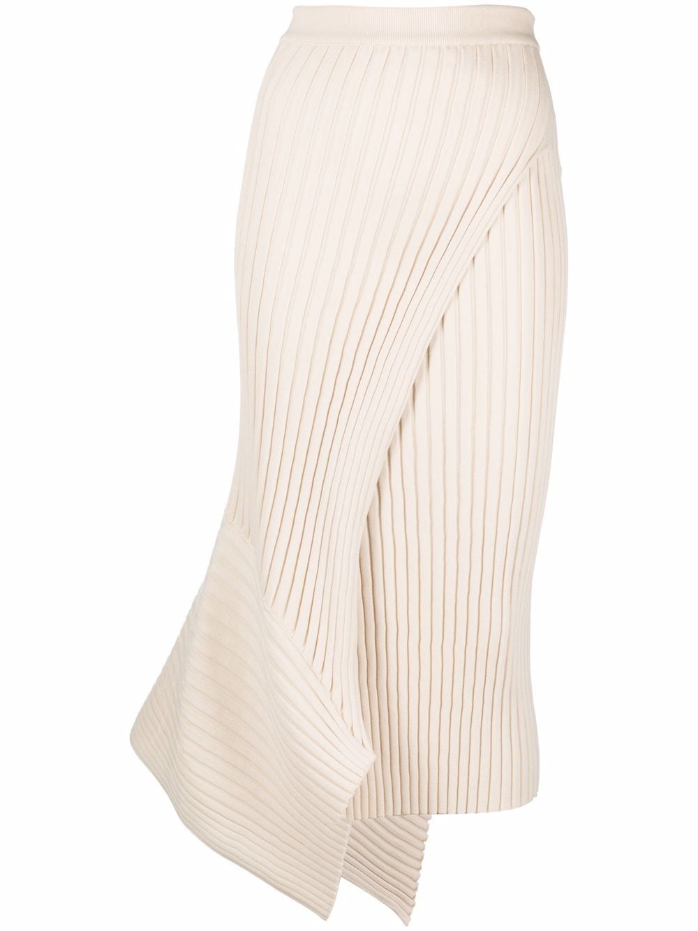 Stella McCartney Asymmetrischer Rock - Nude von Stella McCartney