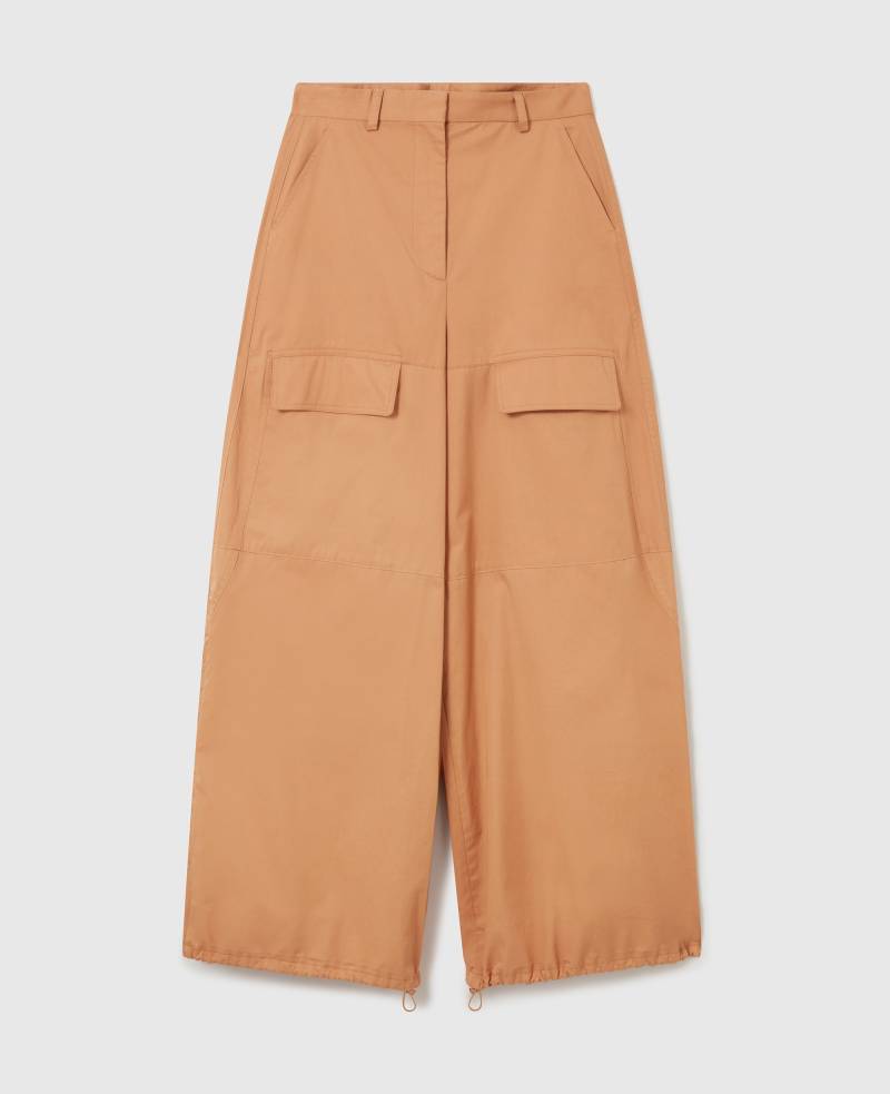 Stella McCartney - Cargohose mit weitem Bein, Frau, Braun, Größe: 42 von Stella McCartney