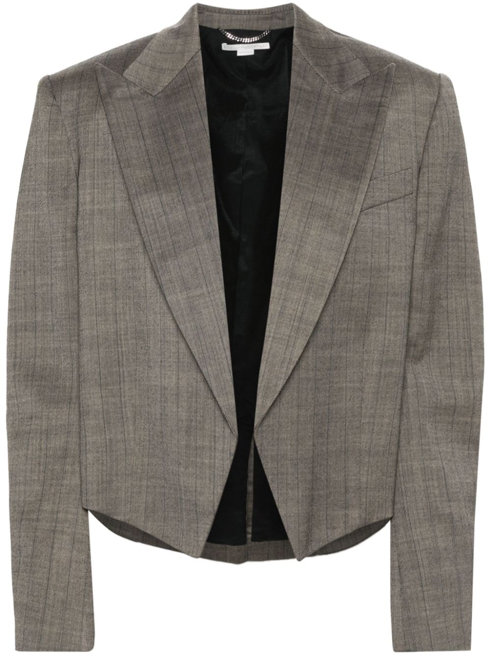 Stella McCartney Cropped-Blazer aus Wolle - Braun von Stella McCartney